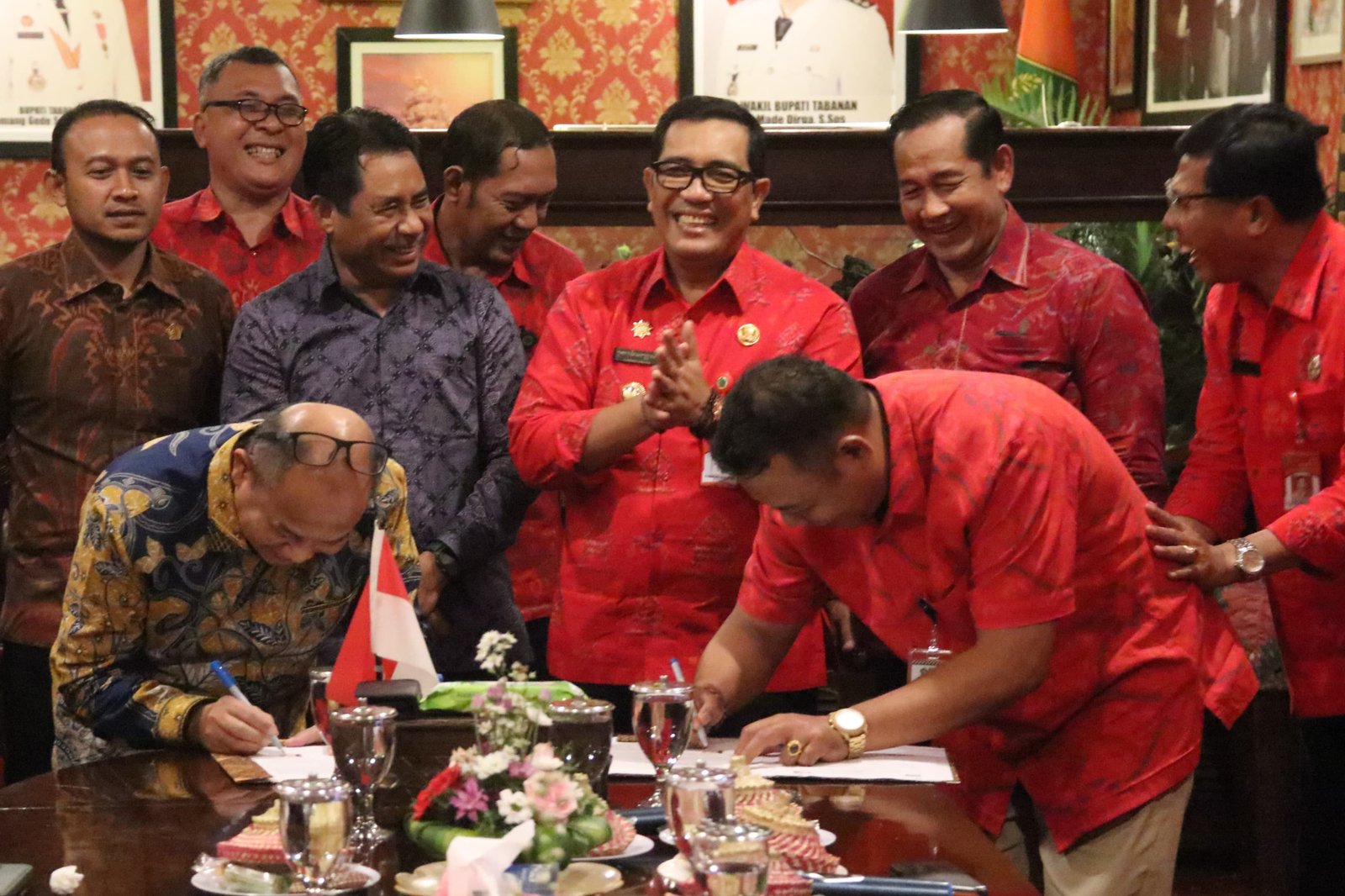 podiumnews.com-Tabanan dan Halmahera Timur Bersinergi di Sektor Pangan